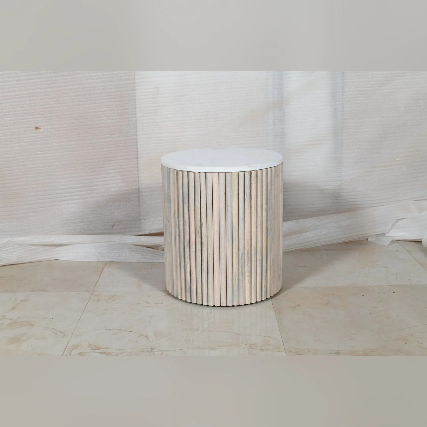 Reed Lamp Table